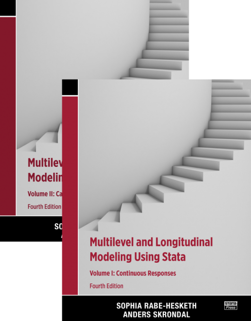 Multilevel and Longitudinal Modeling Using Stata, Fourth Edition (Volume 1 & 2)