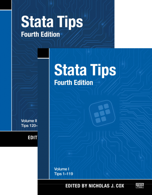 Stata Tips, Fourth Edition (Volumes 1 & 2)